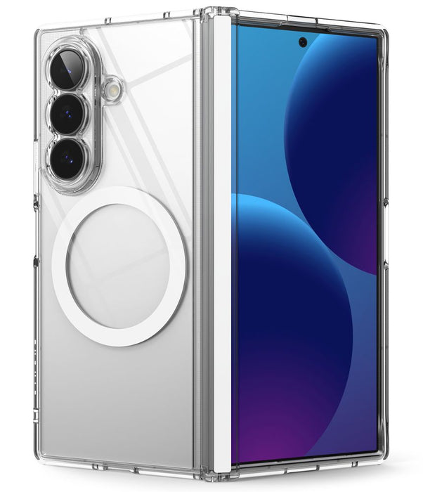 Ringke Fusion Flap MagSafe калъф за Samsung Galaxy Z Fold 8 Ultra - прозрачен