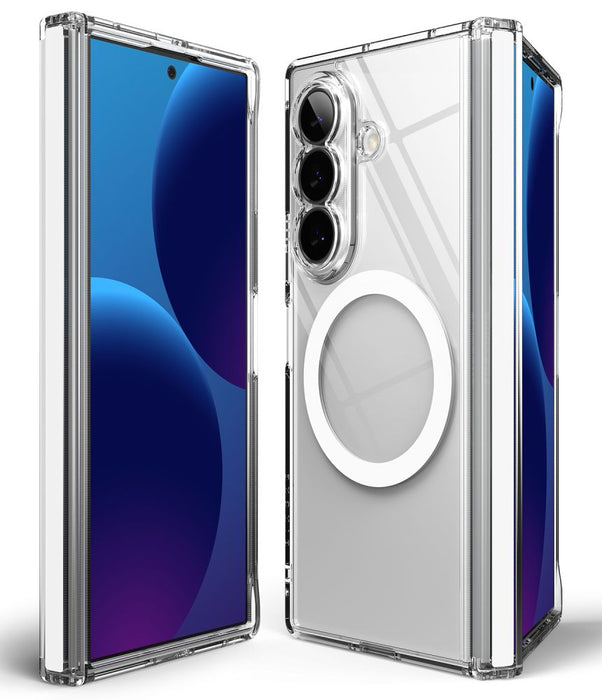 Ringke Fusion Flap MagSafe калъф за Samsung Galaxy Z Fold 8 Ultra - прозрачен
