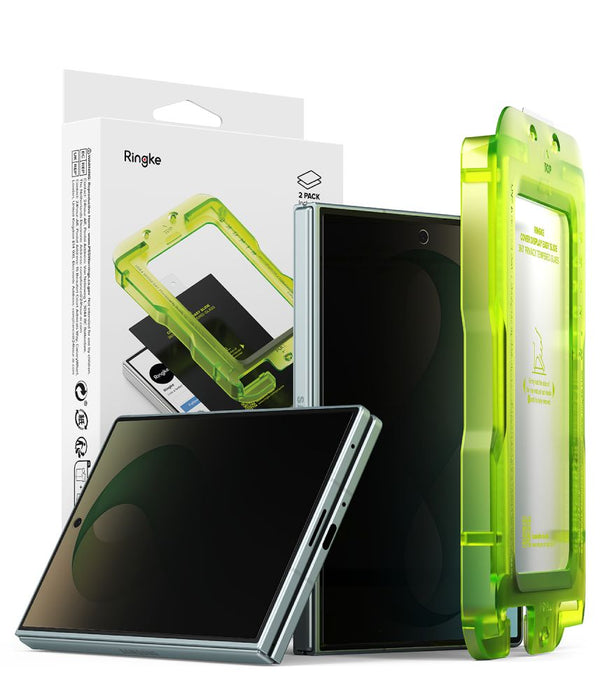 Ringke Easy Slide Privacy 360 - комплект от 2 закалени стъкла за Samsung Galaxy Z Fold 8