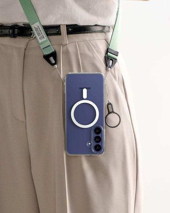Калъф Ringke Fusion MagSafe за Samsung Galaxy S26 FE - прозрачен