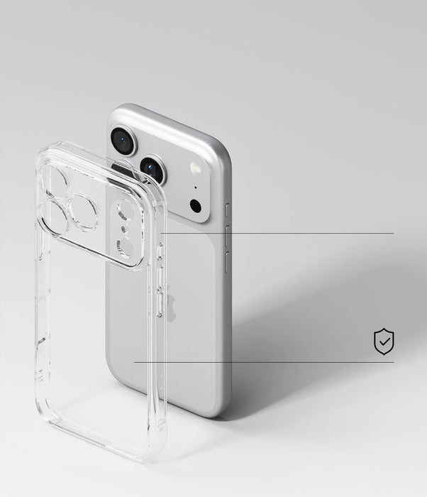 Калъф Ringke Fusion за iPhone 18 Pro Max / 17 Pro Max - прозрачен