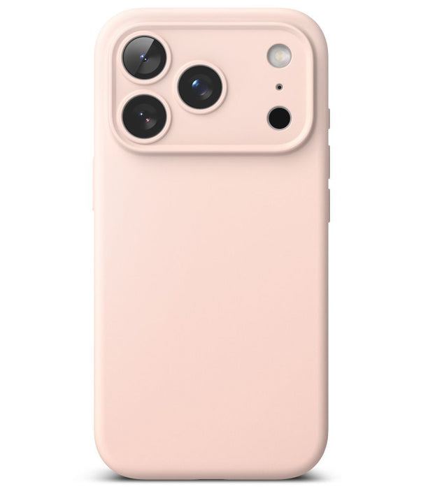 Силиконов калъф Ringke MagSafe за iPhone 18 Pro Max - розов