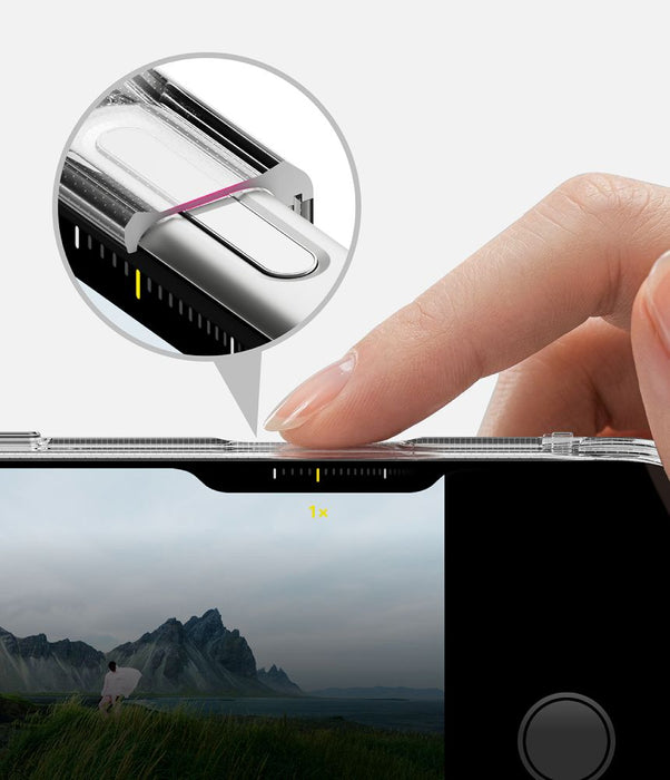 Ringke Fusion Magnetic MagSafe калъф за iPhone 18 Pro / 17 Pro - прозрачен
