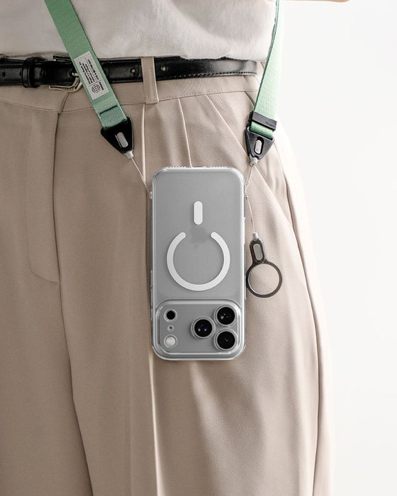 Ringke Fusion Magnetic MagSafe калъф за iPhone 18 Pro / 17 Pro - прозрачен