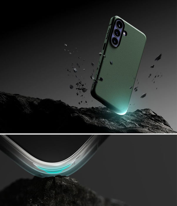 Кейс Ringke Onyx за Samsung Galaxy S26 FE - тъмнозелен