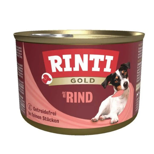 RINTI Gold Beef - мокра храна за кучета - 185гр