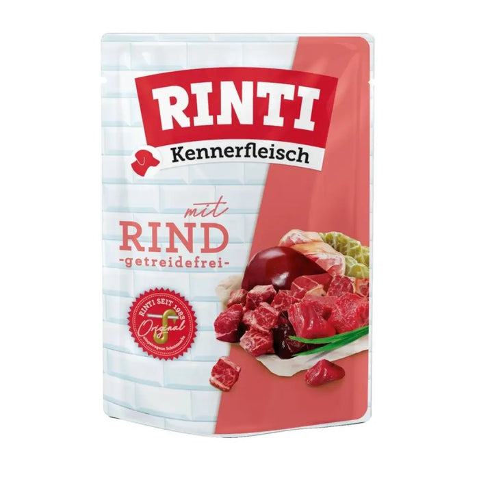 RINTI Kennerfleisch Beef - мокра храна за кучета - 400гр