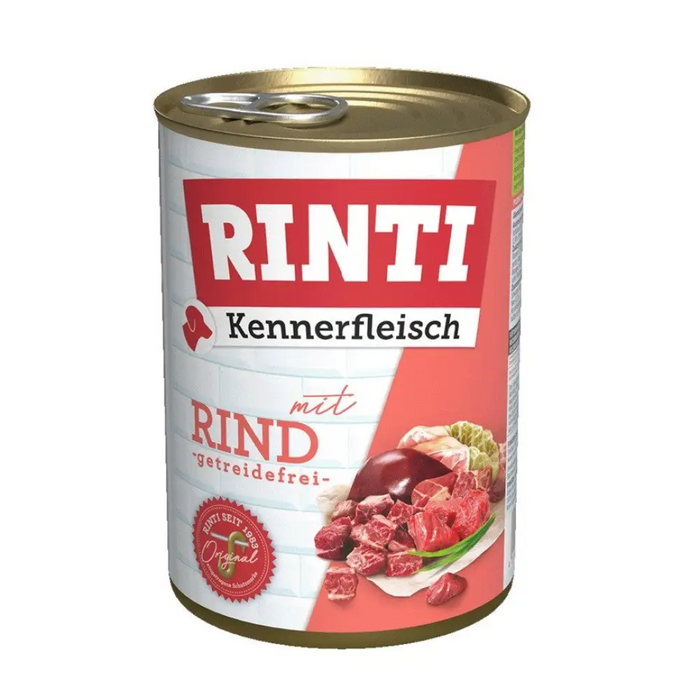 RINTI Kennerfleisch Beef - мокра храна за кучета - 400гр
