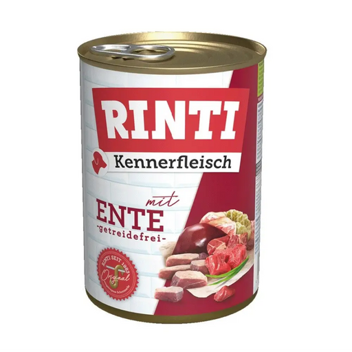 RINTI Kennerfleisch Duck - мокра храна за кучета - 400гр