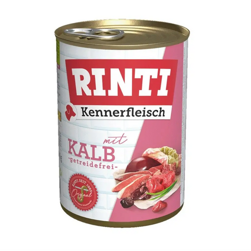 RINTI Kennerfleisch Veal - мокра храна за кучета - 400гр