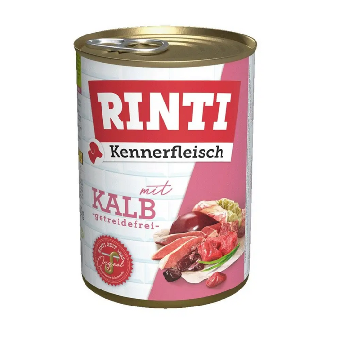 RINTI Kennerfleisch Veal - мокра храна за кучета - 400гр