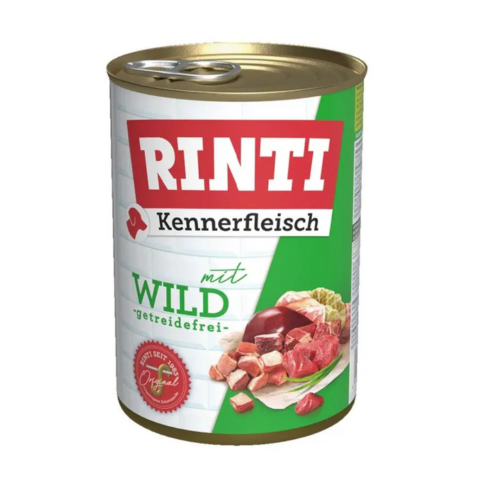 RINTI Kennerfleisch Venison - мокра храна за кучета - 400гр