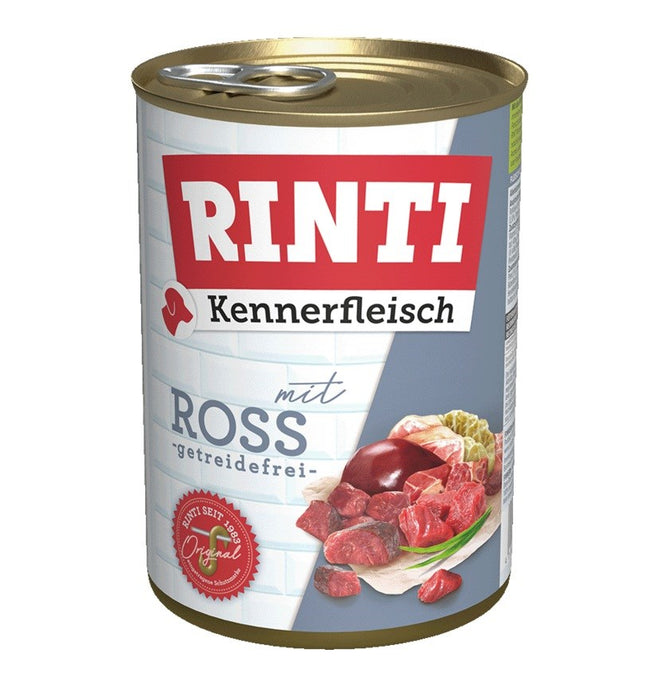 RINTI Kennerfleisch Horse - мокра храна за кучета - 400гр