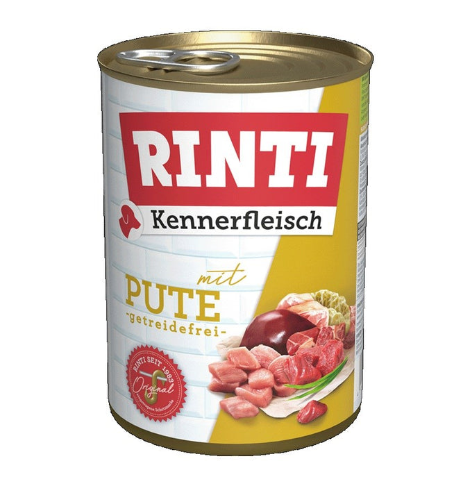 RINTI Kennerfleisch Turkey - мокра храна за кучета - 400гр