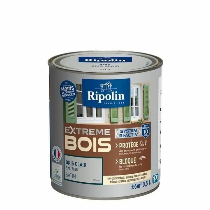 Грундова Боя Ripolin Сив Сатиниран 500 ml