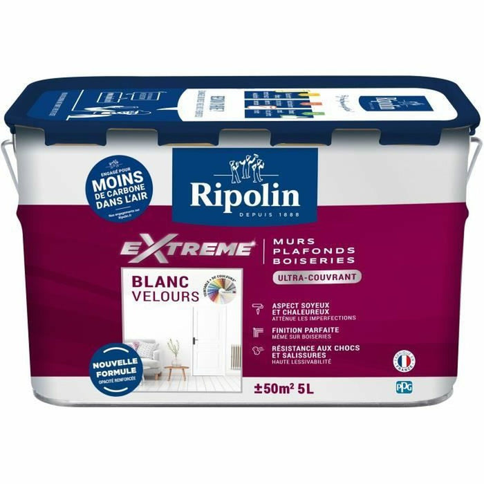 Грундова Боя Ripolin Бял 5 L матов