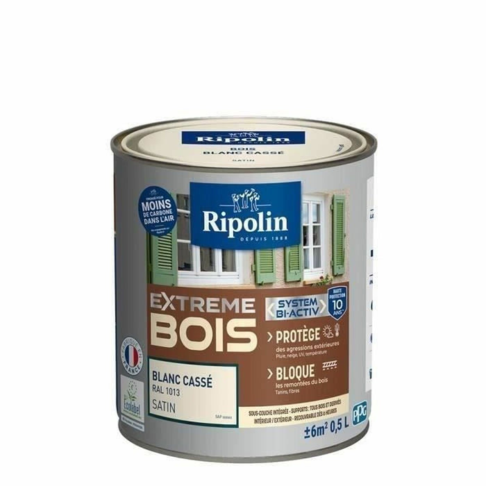 Грундова Боя Ripolin Бял Сатиниран 500 ml
