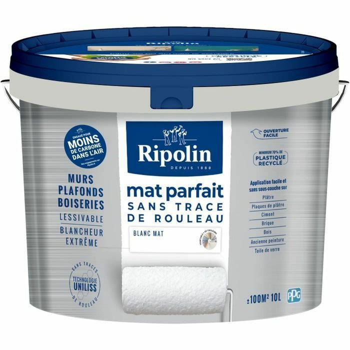 Грундова Боя Ripolin Бял матов 10 L