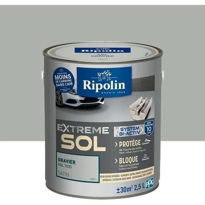 Грундова Боя Ripolin Сив Сатиниран 2,5 L