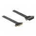 Riser карта DeLock PCI Express x4 към x4 30 см.