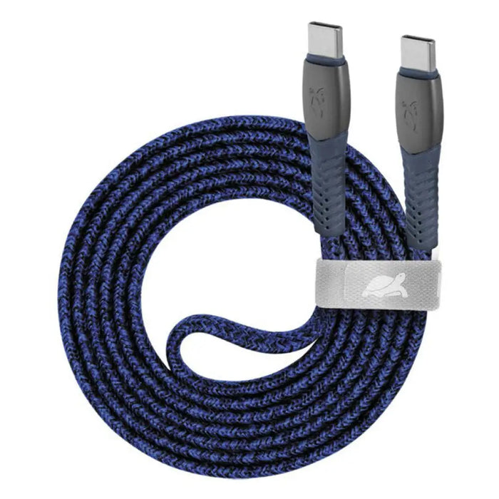 RIVA CASE TYPE-C TO TYPE-C 1.2 m BLUE