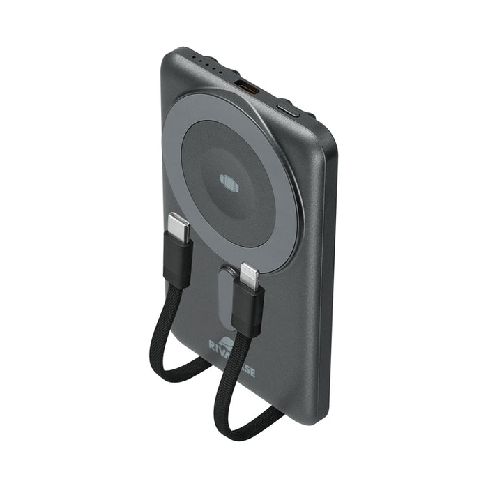 ВЪНШНА БАТЕРИЯ RIVA CASE VA2607 5000 mAh MagSafe Black