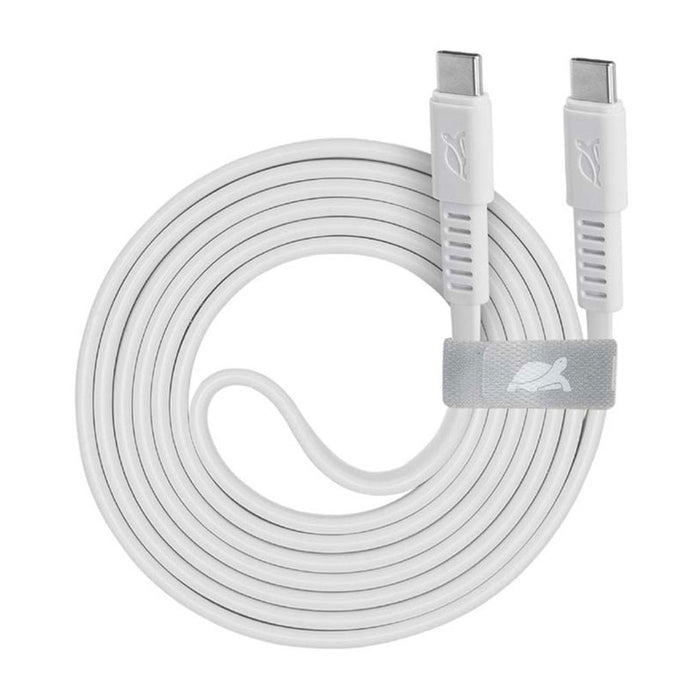 RIVA CASE TYPE-C TO TYPE-C 1.2 m WHITE
