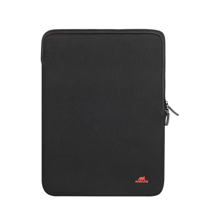 RIVACASE Antishock 5221 MacBook 13 калъф, вертикален, черен, двойни ципове