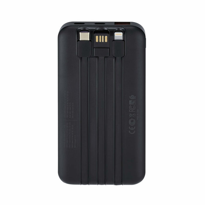 Преносима батерия Powerbank Rivacase VA2211 10000 mAh Бял Черен