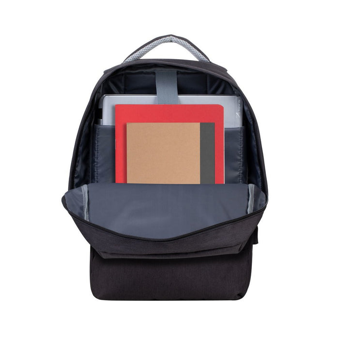 Раница Rivacase 7562 39,6 см (15,6") Черна, Сива