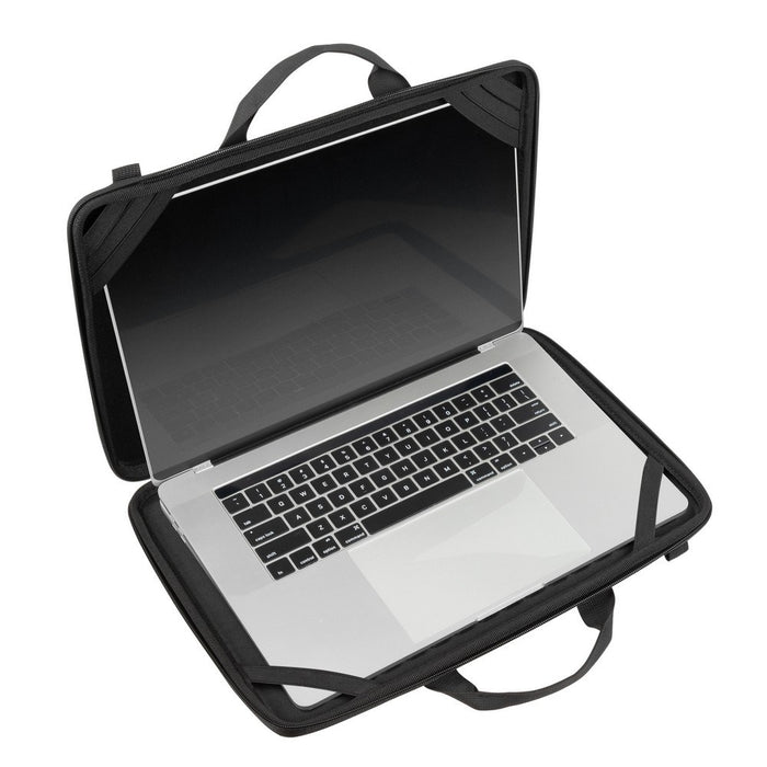 Калъф за лаптоп Rivacase 5131 с черен твърд корпус 15,6".