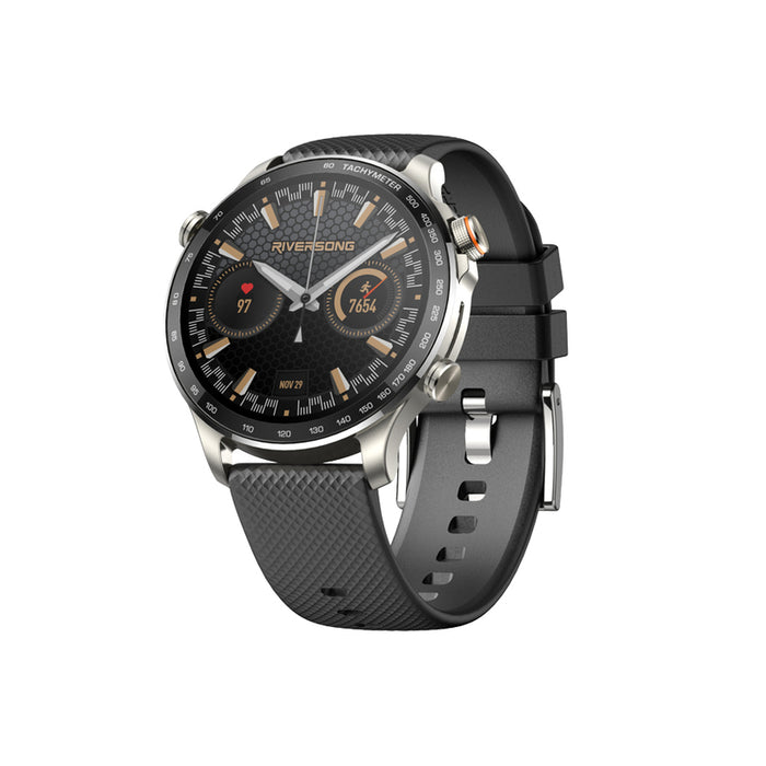 Смарт часовник RIVERSONG MOTIVE 10GT BLACK GPS, ПУЛСОМЕР