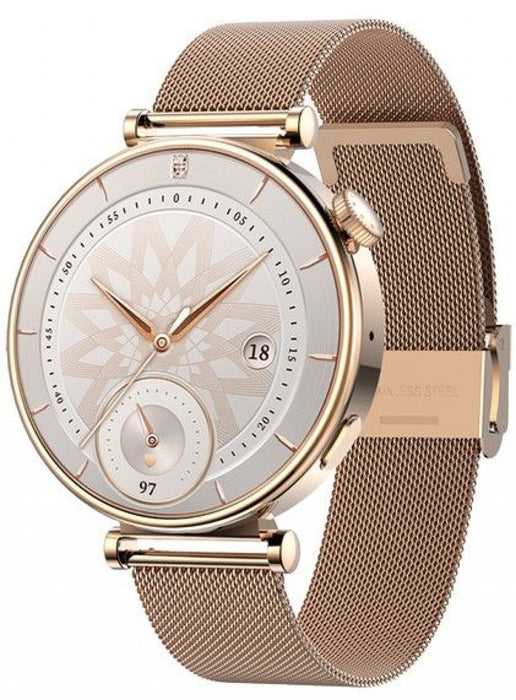 Смарт часовник RIVERSONG Glow Rose Gold Milanese