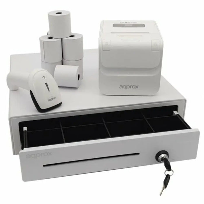 Рийдър за баркод approx! APPPOSPACK4180WH2D Бял