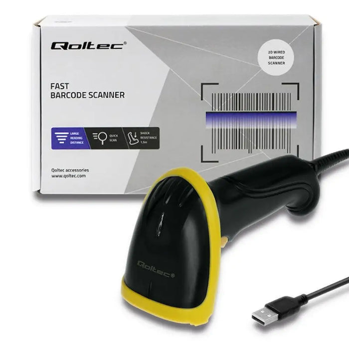Рийдър за баркод Qoltec 50867
