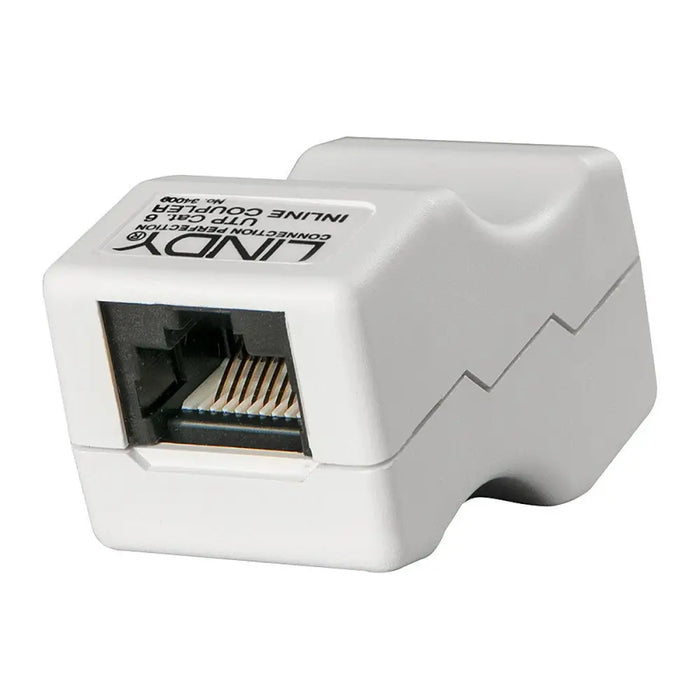 RJ45 Адаптер LINDY 34009 Бял Сив 1 броя