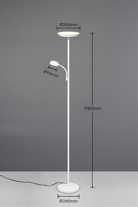 LED ЛАМПИОН SPECTER 17W МЕТАЛ БЯЛ МАТ RL