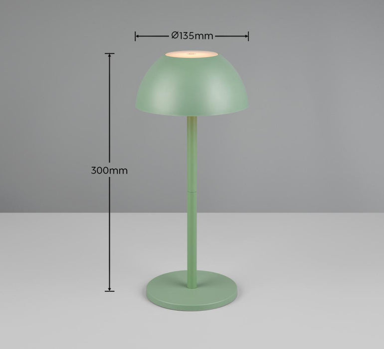 LED НАСТОЛНА ЛАМПА RICARDО 1.7W ЗЕЛЕНО