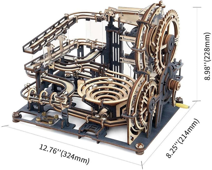 Дървен 3D пъзел Robo Time от 294 части - Marble Night City