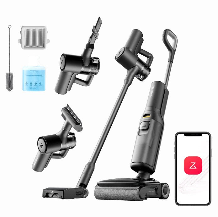 Безжична вертикална прахосмукачка Roborock F25 ACE Combo