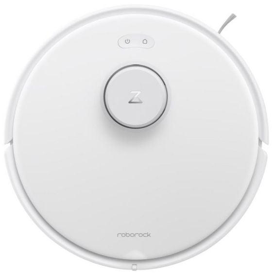 Прахосмукачка робот Roborock Qrevo Curv 5A1, Бяла