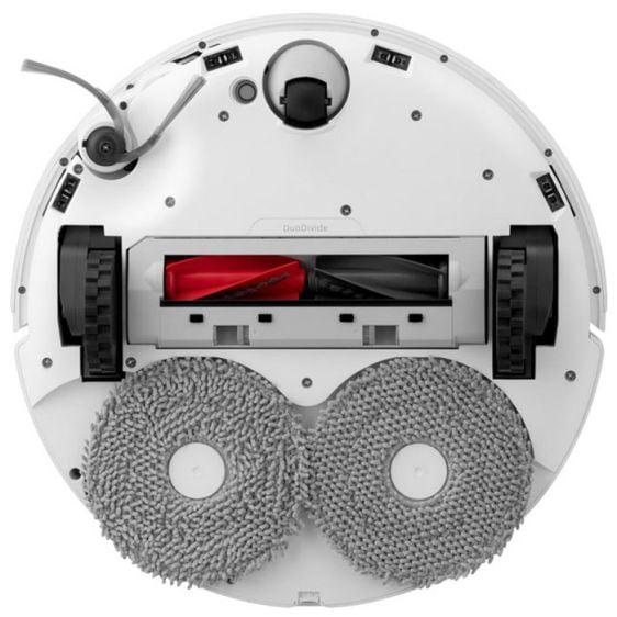 Прахосмукачка робот Roborock Qrevo Curv 5A1, Бяла