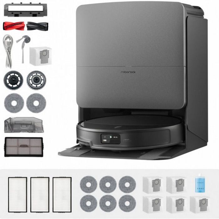 Прахосмукачка робот ROBOROCK Saros 20 Complete Black