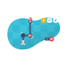 Робот играчка за програмиране PHOTON EDU