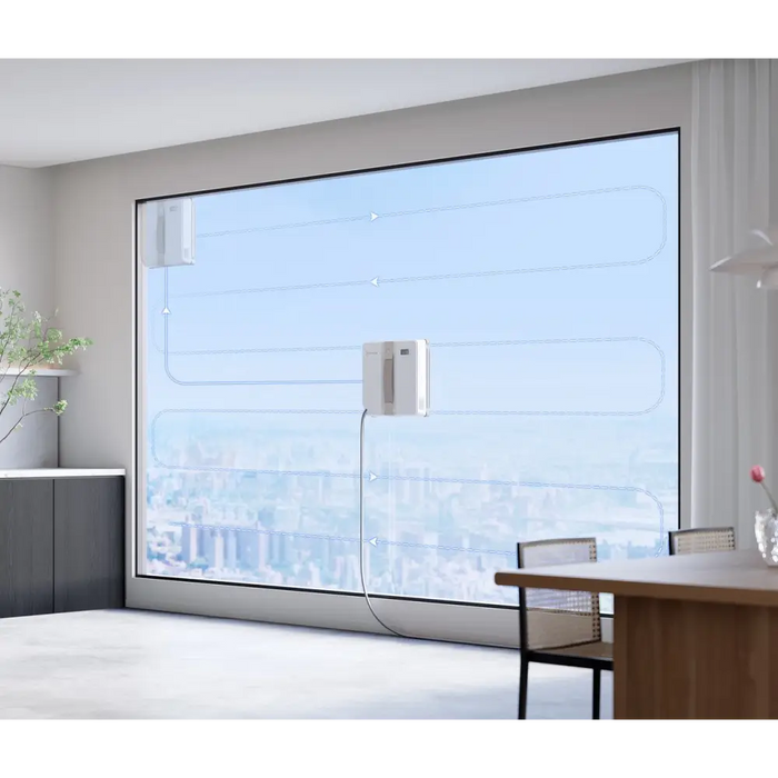 Робот за почистване на прозорци Ecovacs Winbot Mini (бял)