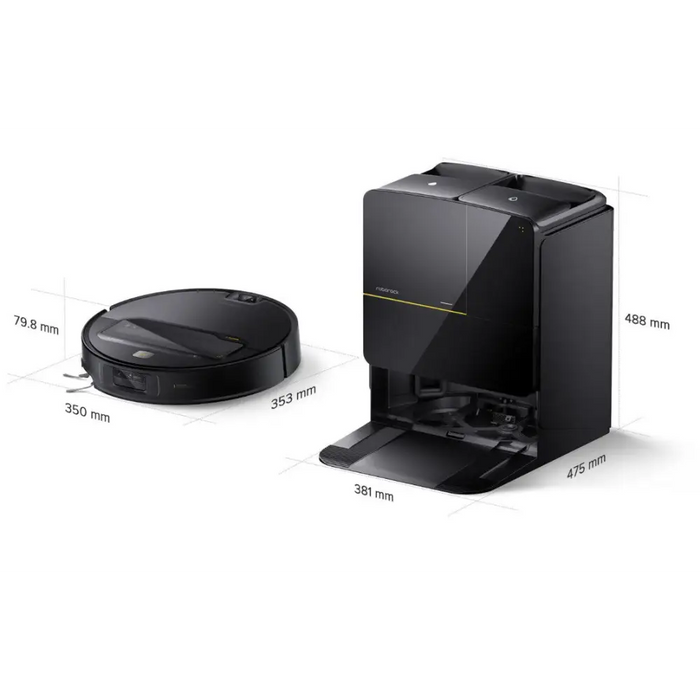 Робот за почистване Roborock Saros Z70 (Черен)