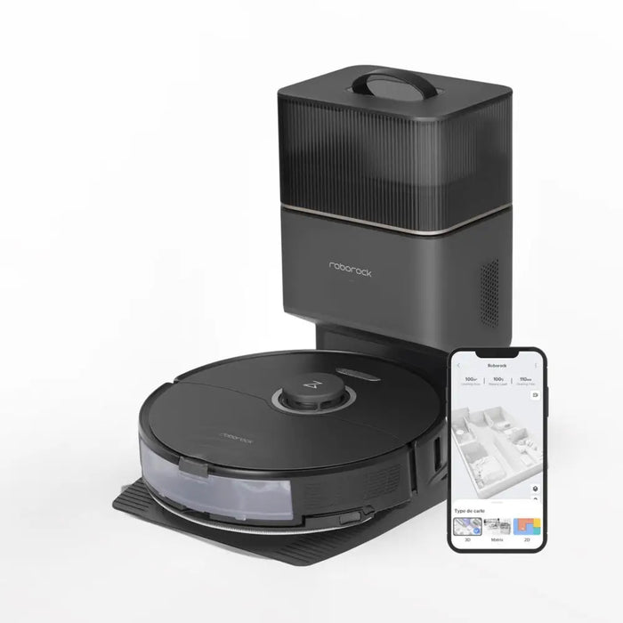 Робот за почистване Roborock S8+ (черен)