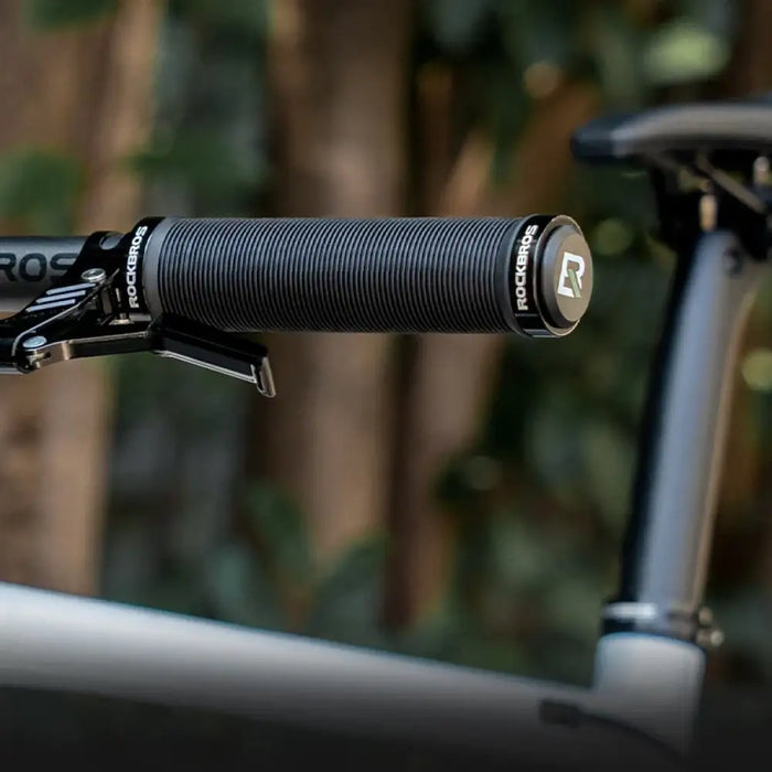 Rockbros Bike Grips Anti-Slip Twist Grips - Зелен