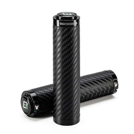 Rockbros Bike Grips Twisted Straight Anti-Slip Grips - черни