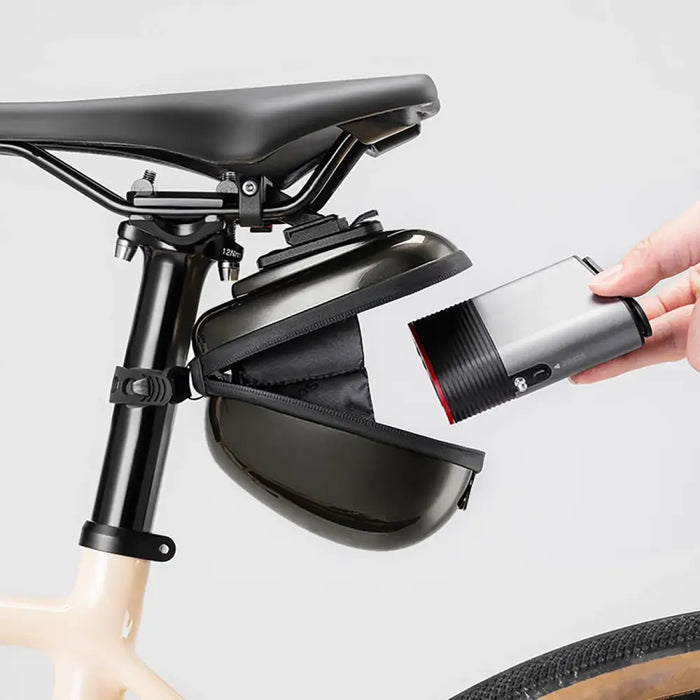 Rockbros Rigid Hard Shell Compact Saddle Bag 0.4l - черен
